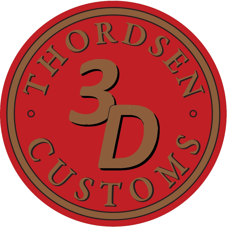 Thordsen 3D logo on Cart page